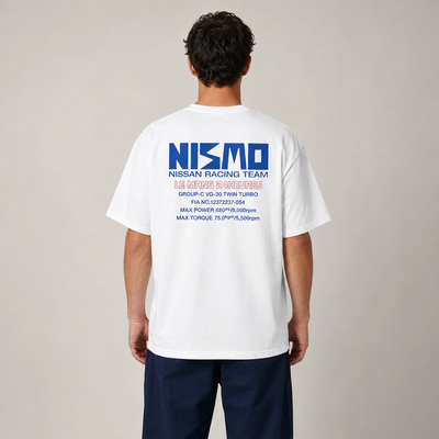 Nismo Old Logo White T-Shirt | JDM Graphic Tee | JDM Yard – JDM