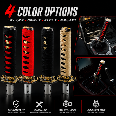 Samurai Katana Shift Knob | Weighted JDM Shift Knob