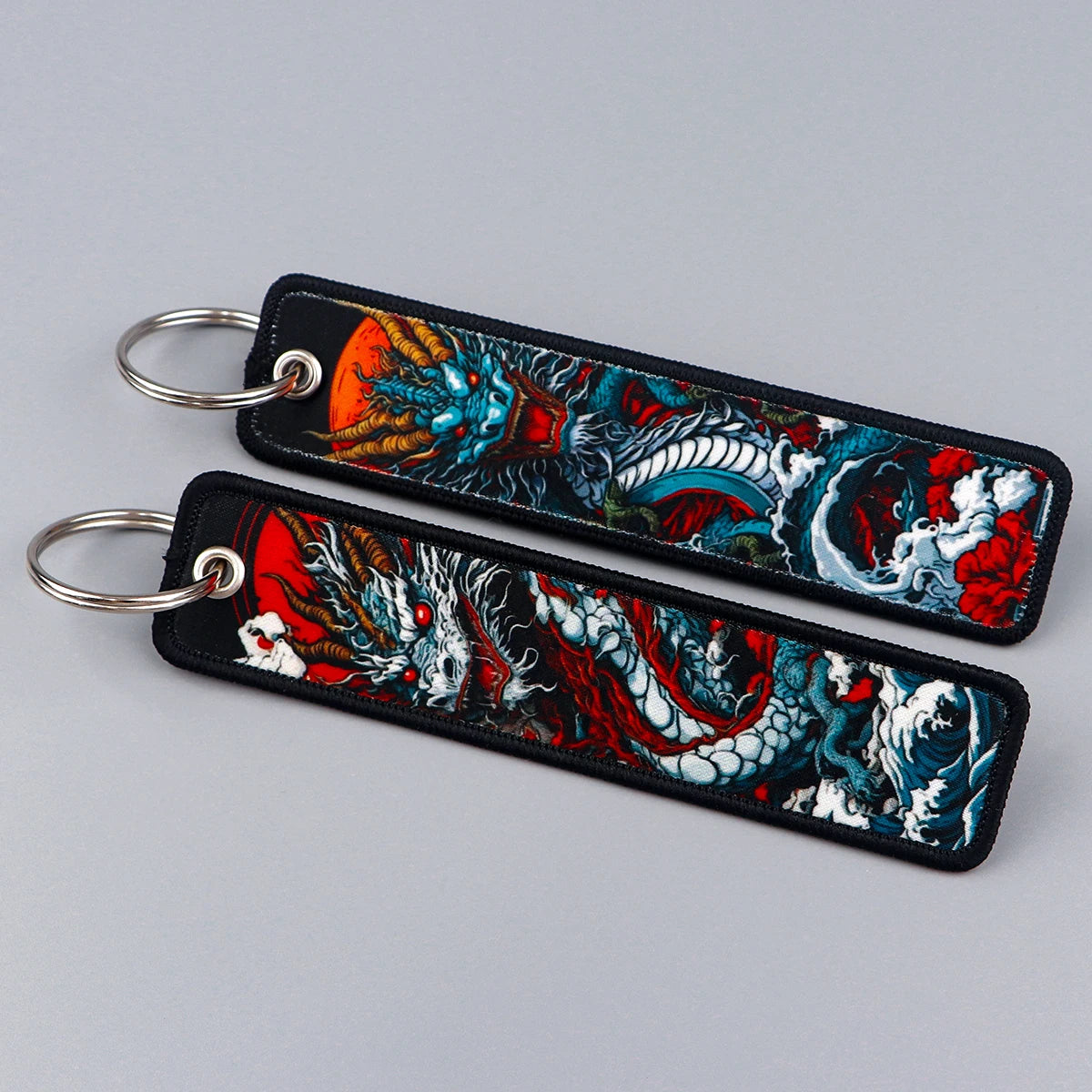 Japanese Wave Dragon Jet Tag | JDM Keychain | JDM Yard – JDM YARD CO