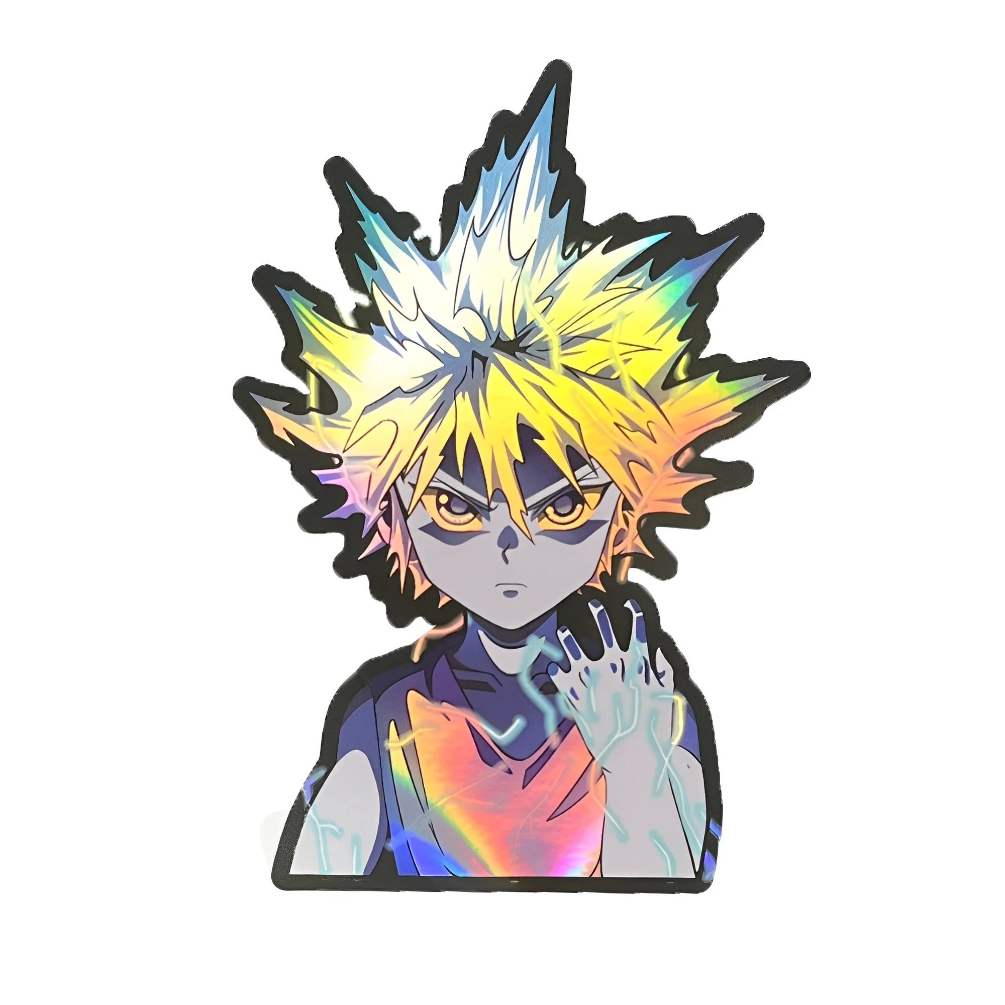 Peeking Killua Holo Sticker | Anime Car Sticker | JDM Yard – JDM YARD CO